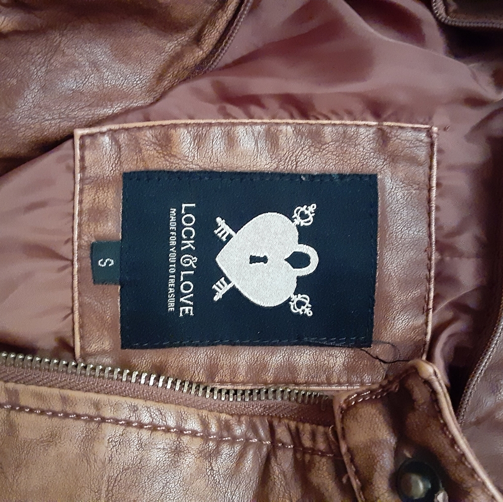 Faux Leather Jacket - Picture 3 of 12